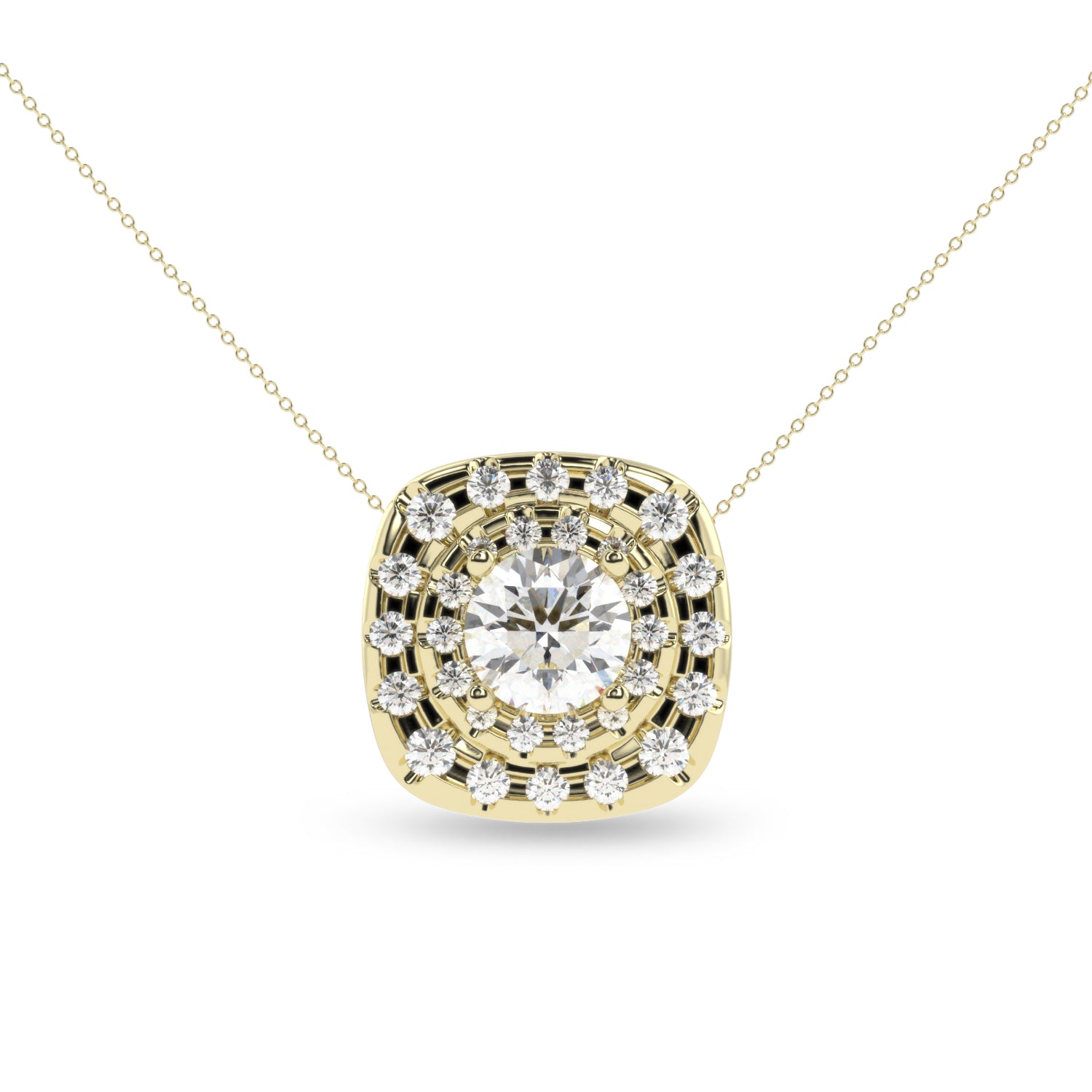 Buy 1.74Ct G Color VS1 Diamond Pendant | Solitairekart